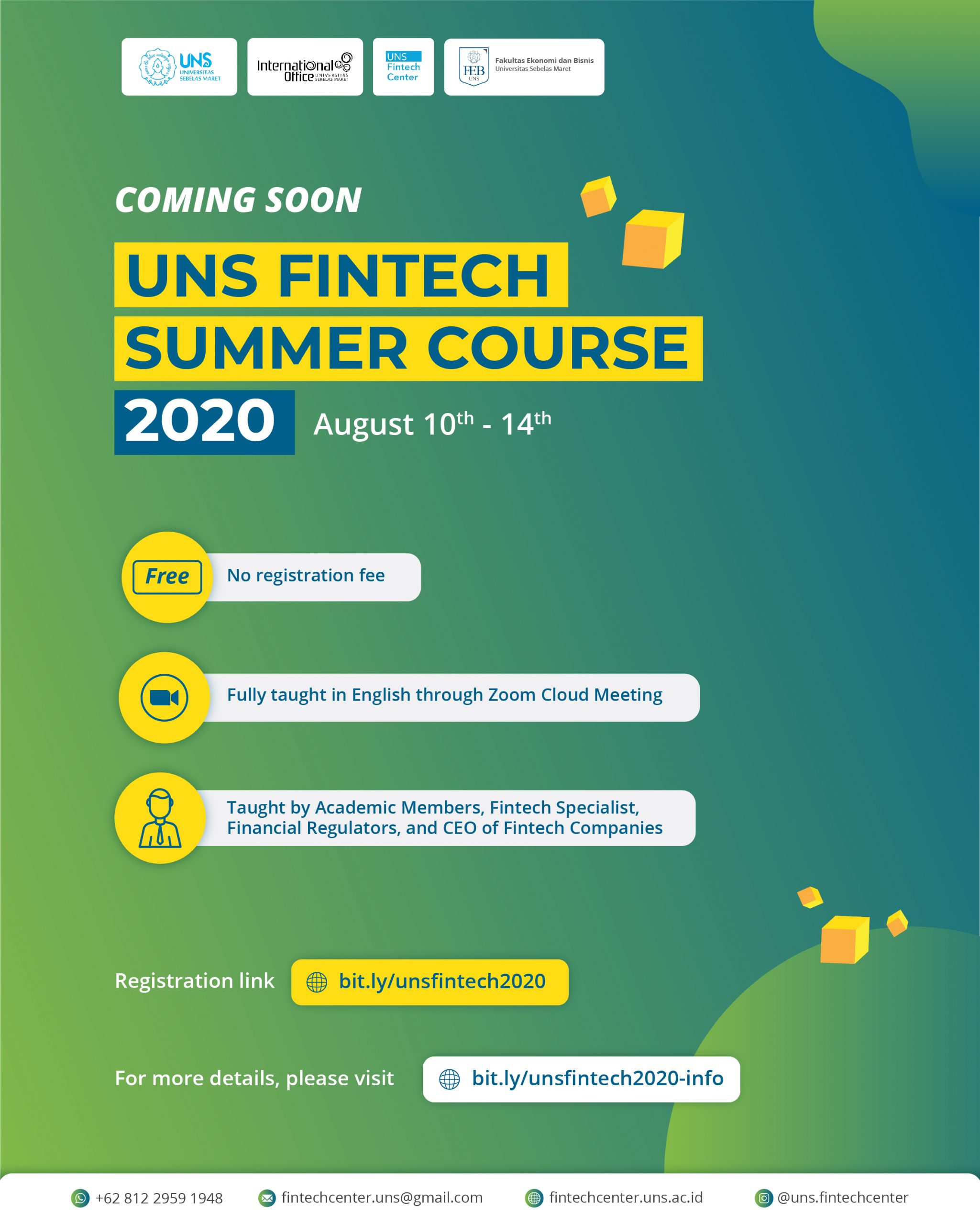 UNS Fintech Summer Course