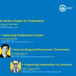 UNS Fintech Center Shared Publication Tips in World Class Professor Program Webinar Series