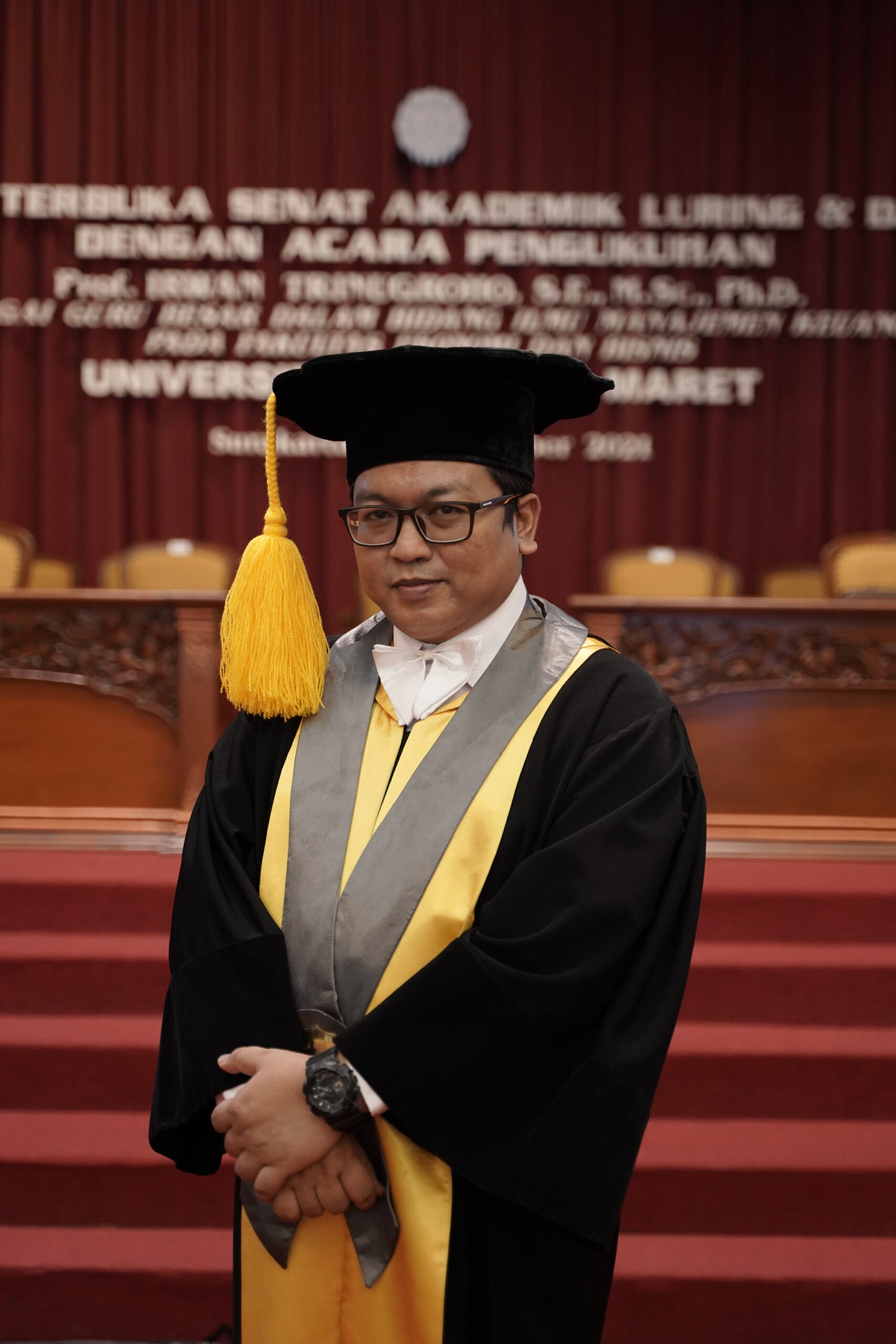 Chief of UNS Fintech Inaugurated as The Youngest Professor in UNS